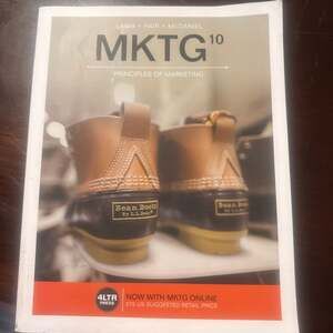 Principles Of Marketing (With Online Code)(MKTG 10) by Lamb, Hair, McDaniel